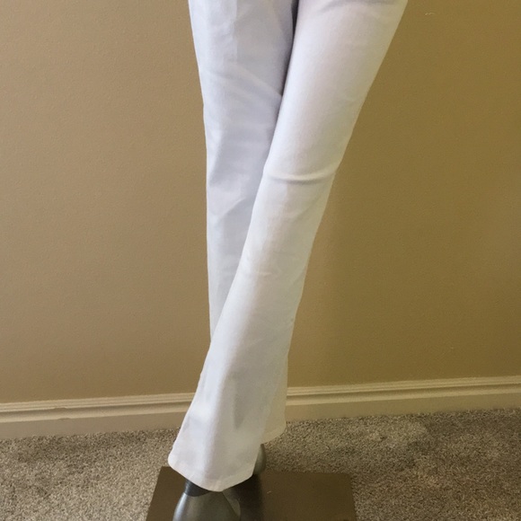 LRL Lauren Ralph Lauren White Classic Straight Jeans petite - Picture 10 of 16